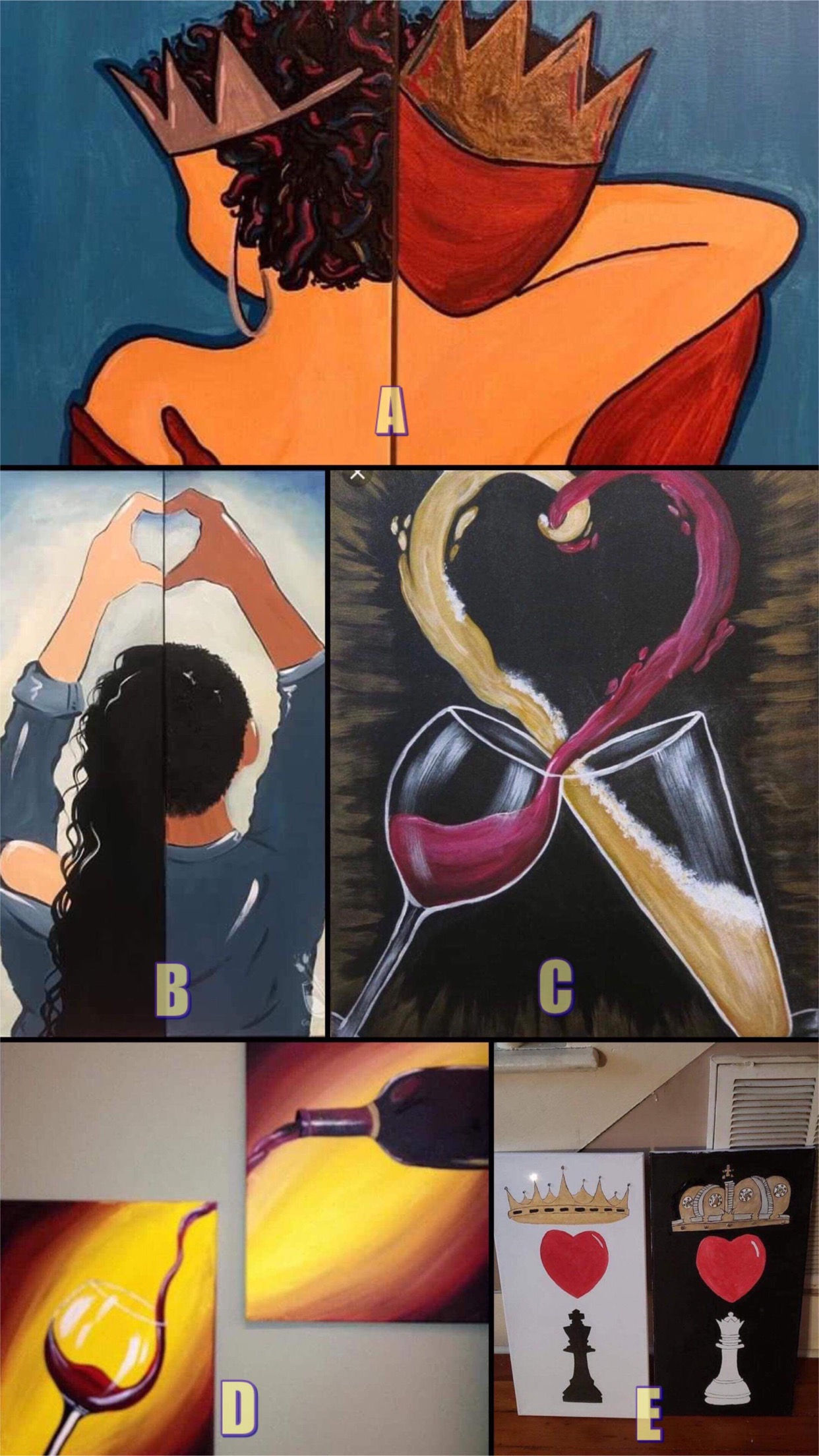 Hand-Drawn Canvases ONLY  (leave image(s) choice in Notes @ checkout)