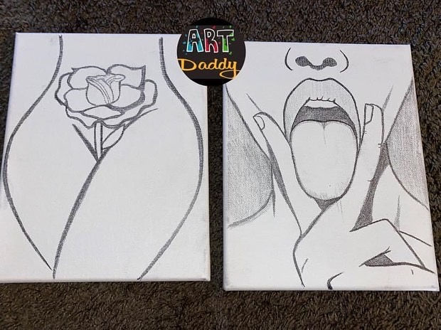 Thumbnail: Hand-Drawn Canvases ONLY  (leave image(s) choice in Notes @ checkout)
