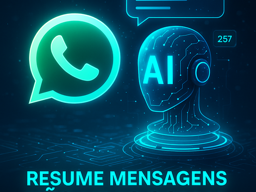 WhatsApp transforma sua experiência com IA: Resumos inteligentes das mensagens não lidas chegam para revolucionar o app