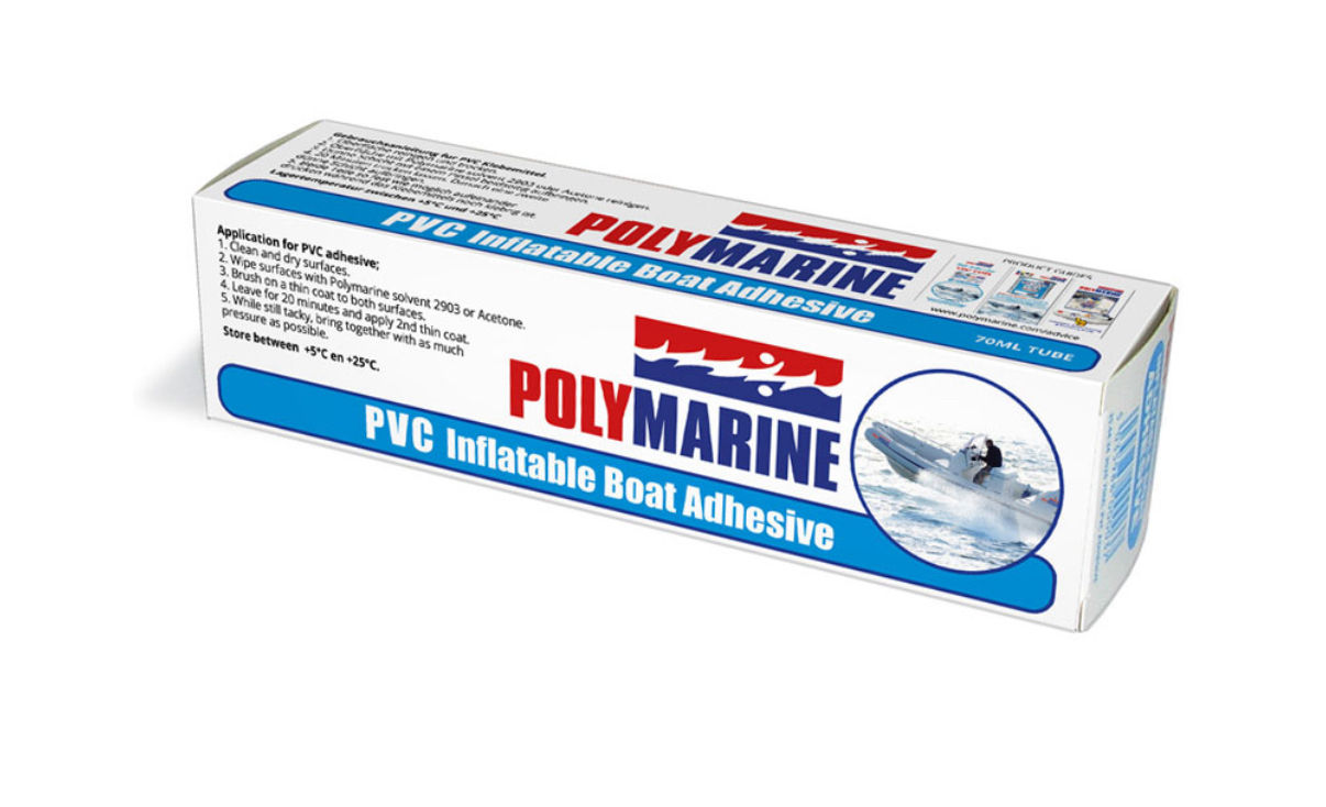Polymarine PVC Adhesive, 1 Part, 70ml Tube