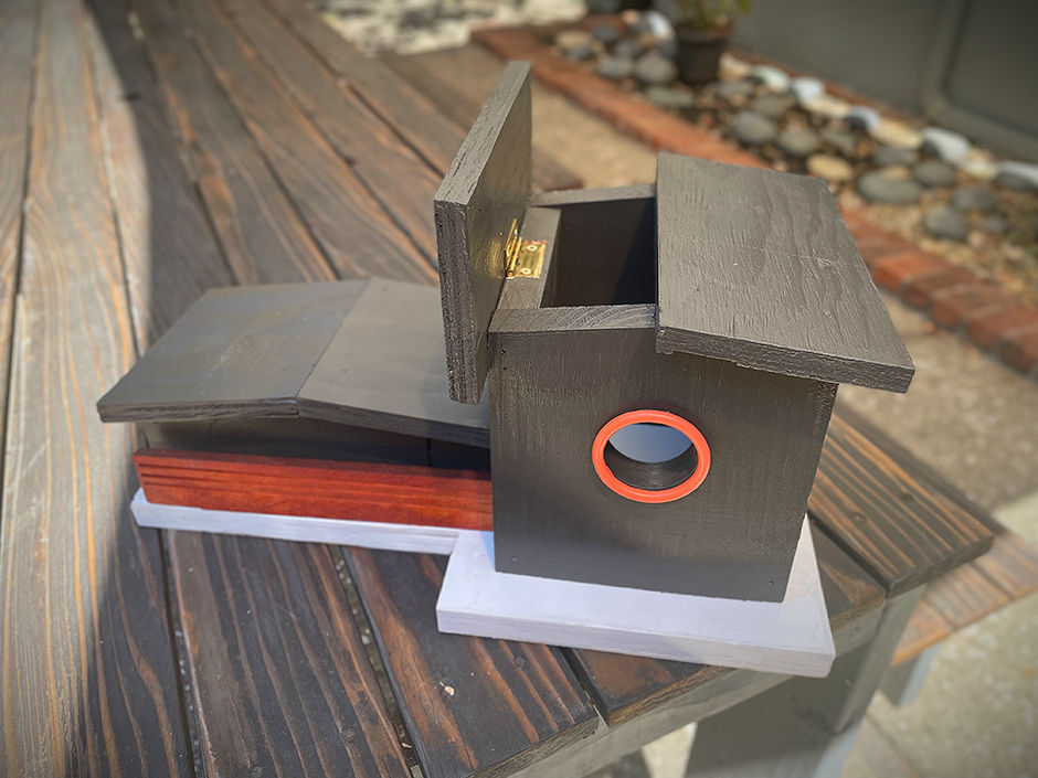 Mid Century Modern Birdhouse MCM