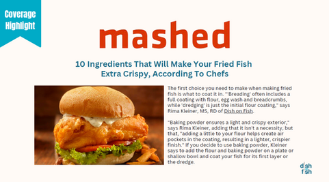 Mashed article