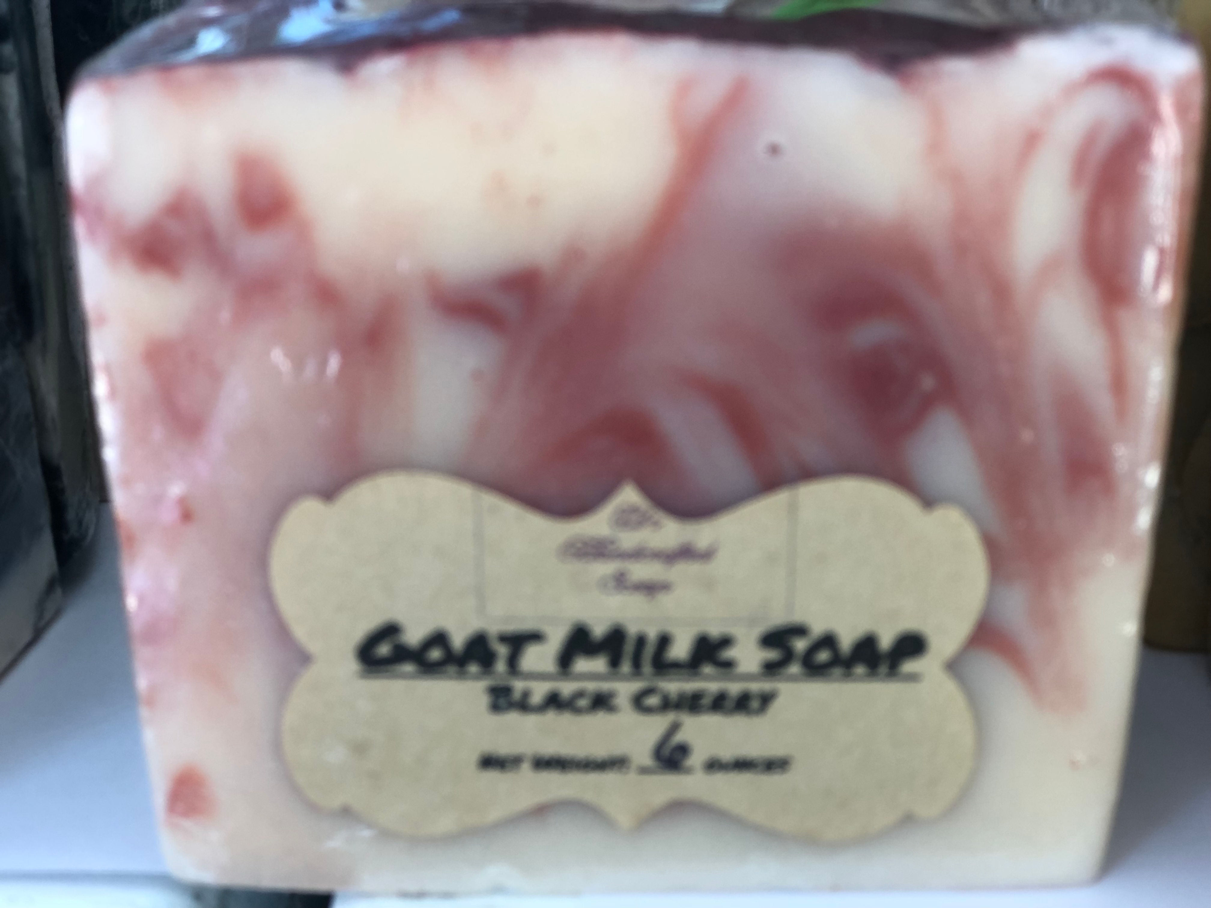 Black Cherry Goat Milk Soap