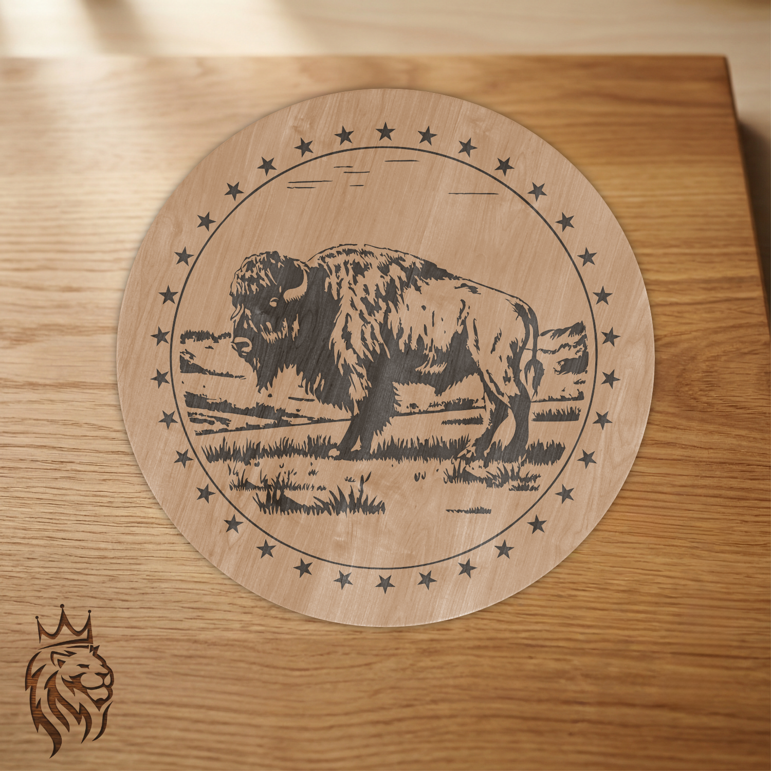 Bison Coasters