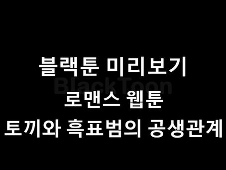 블랙툰 웹툰 소개: "토끼와 흑표범의 공생관계"