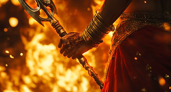 Maa Durga Holding Trishul.jpg