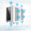Thumbnail: Armaggeddon Tessaraxx Core 12 Air E-ATX Gaming Case - White