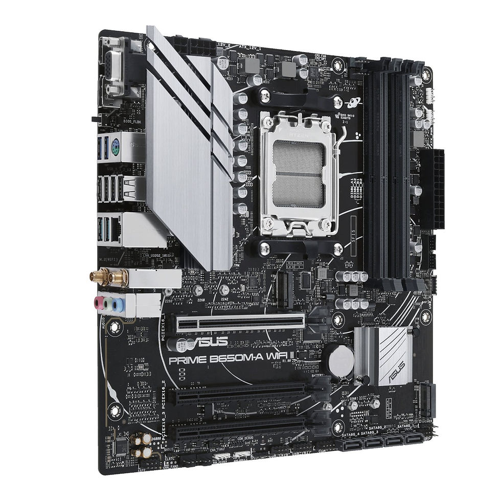Thumbnail: ASUS PRIME B650M-A WIFI II AM5 M-ATX Gaming Motherboard