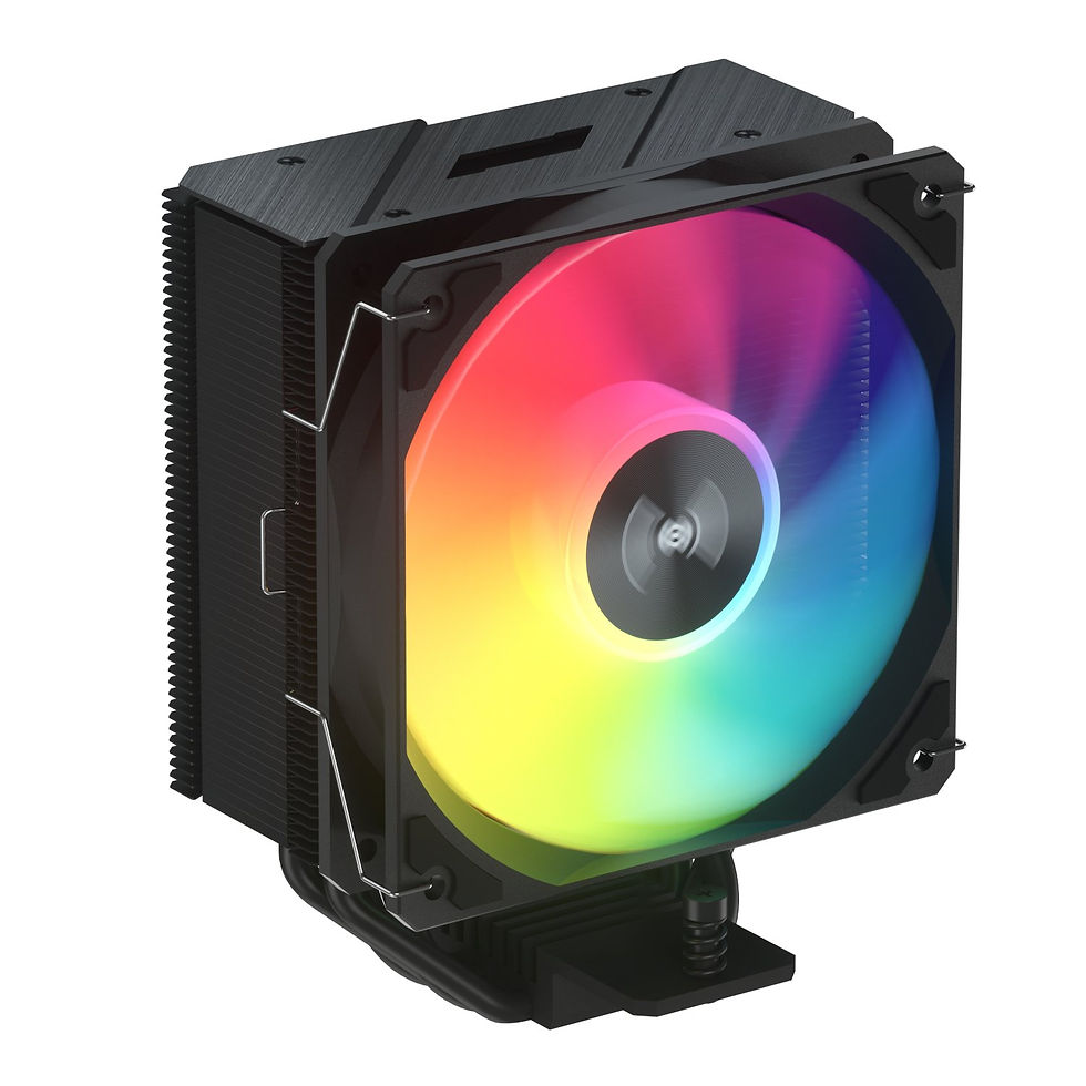 Thumbnail: FSP NP5-BA 120mm ARGB CPU Air Cooler Single Tower Black
