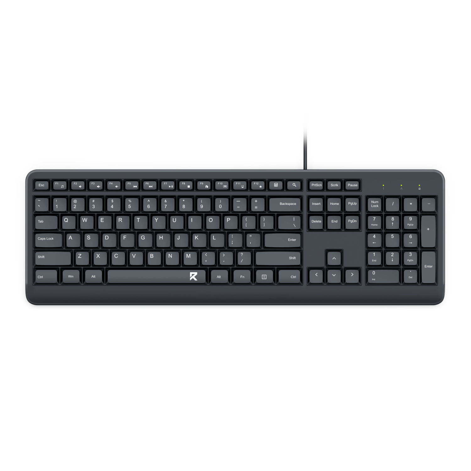 REDRAGON Wired Office Keyboard - Black
