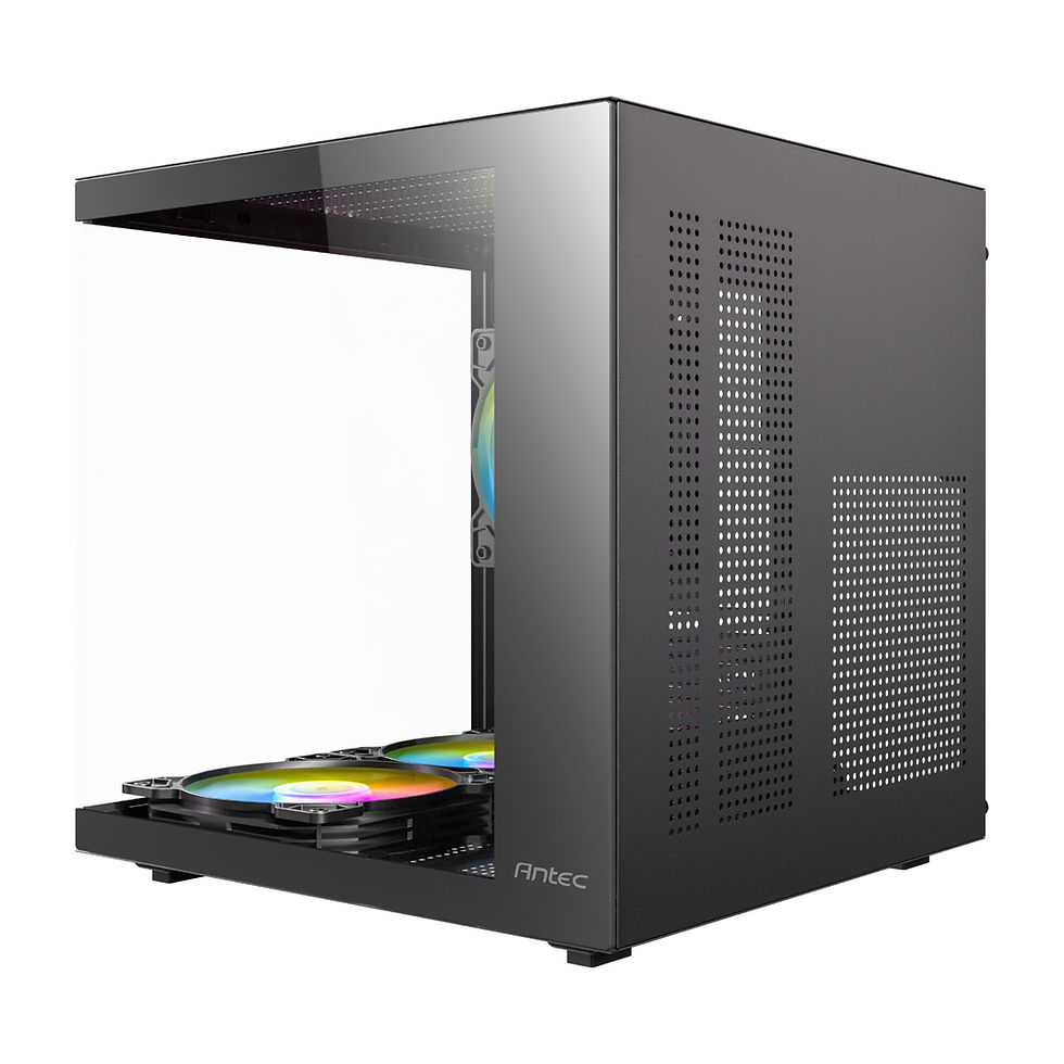 Thumbnail: Antec VCX10M RGB Micro-ATX | ITX RGB Mini -Tower Gaming Chassis - Black