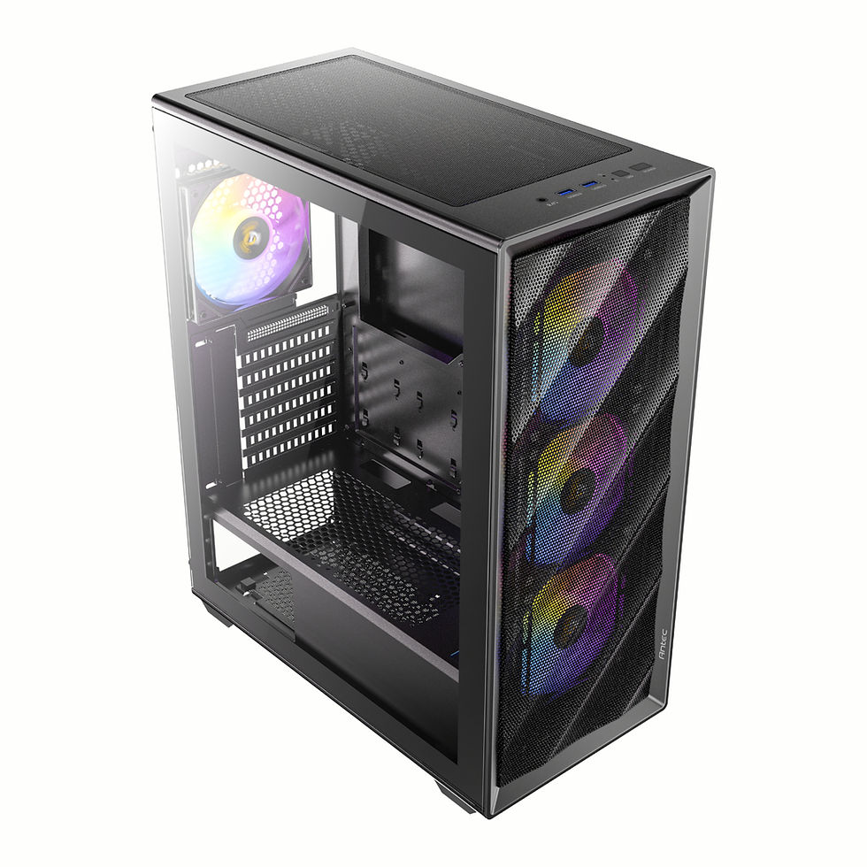Thumbnail: Antec AX85 ATX | Micro-ATX | ITX ARGB Mid-Tower Gaming Chassis - Black