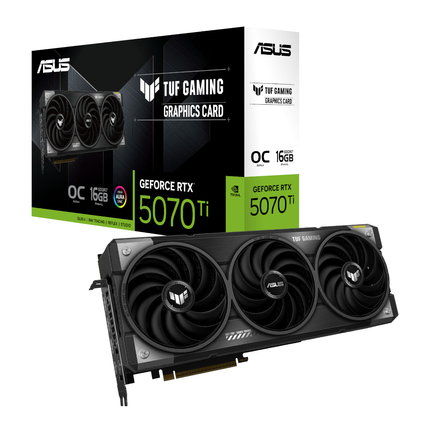 ASUS Nvidia Geforce RTX 5070Ti TUF Gaming OC 16GB GDDR7 Graphics Card