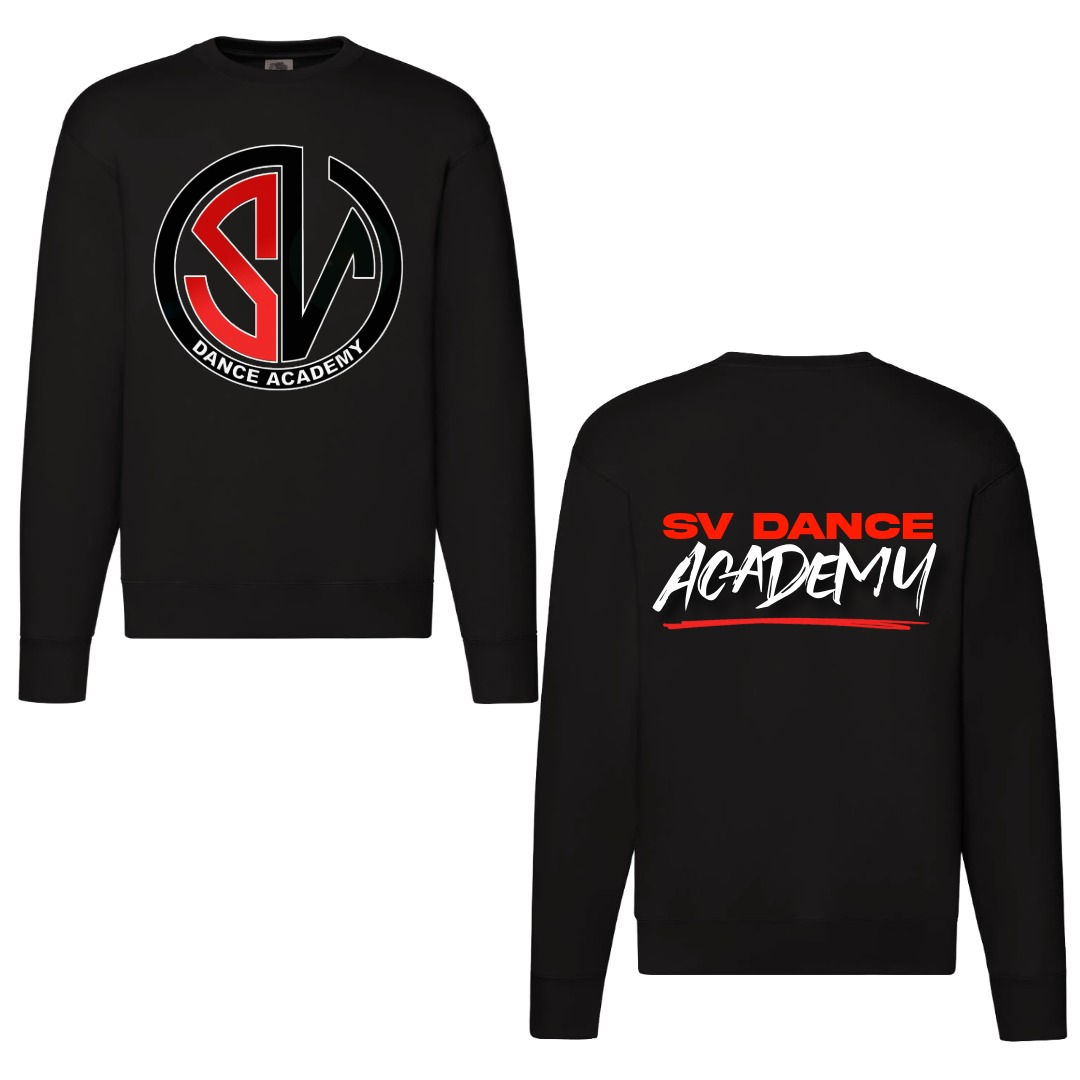 BLACK SWEATSHIRT - DESIGN TWO