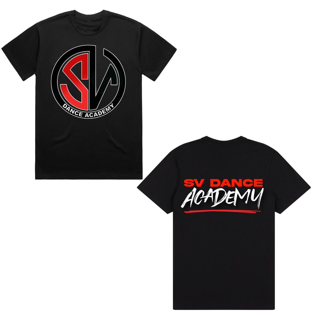 BLACK T-SHIRT - DESIGN TWO