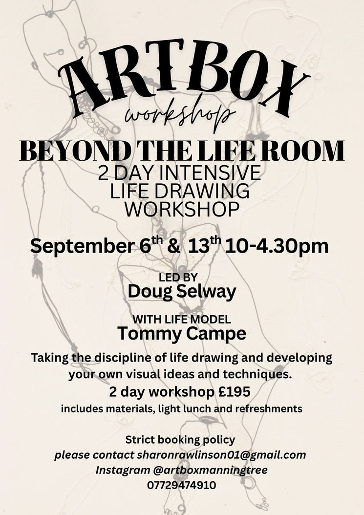 2 Day Life Drawing Workshop 'Beyond the Life Room'