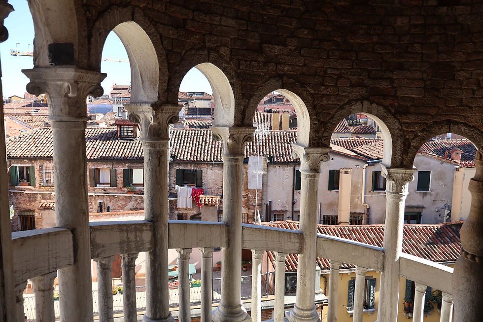 Scala del Bovolo, Venezia, interno