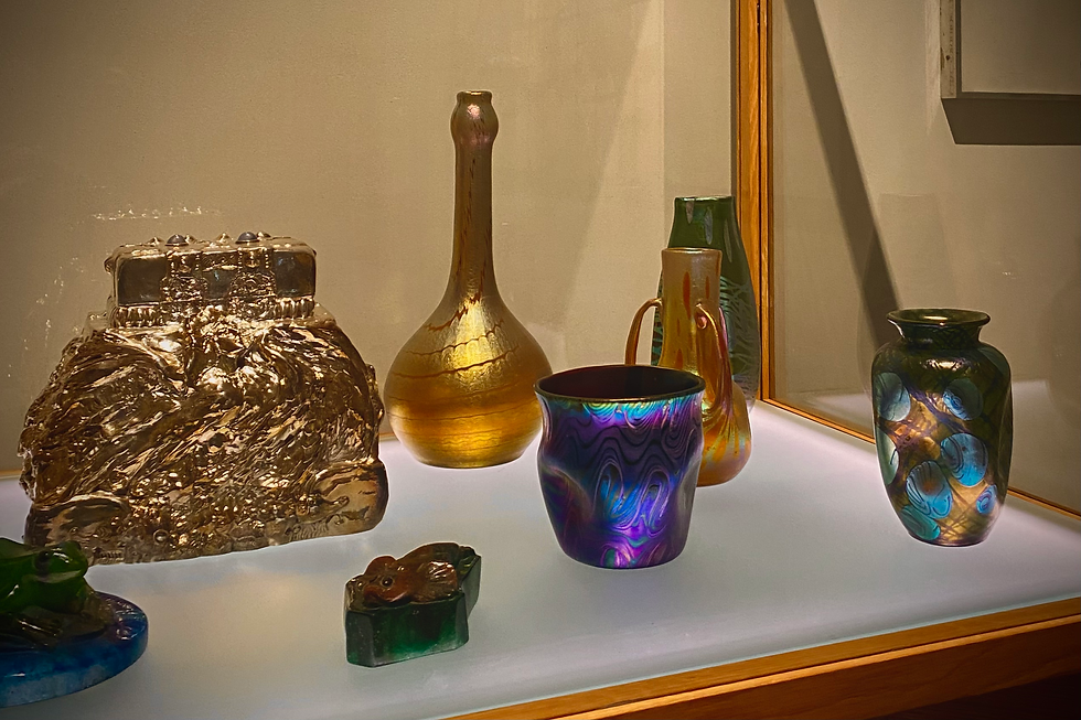 Palazzo Butera, tea espositiva con vasi