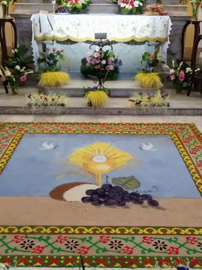 Tappeto di segatura di Capaccio Capoluogo