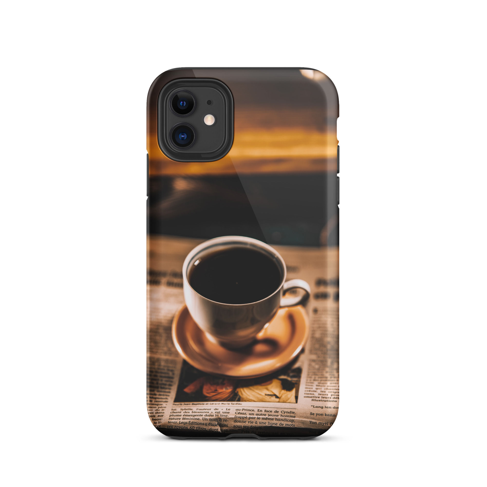 Kafe Collection #2Tough iPhone case