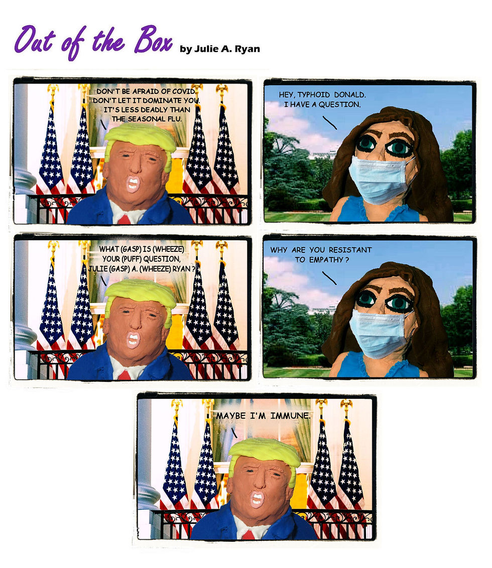 14 OUT OF THE BOX COMIC STRIP