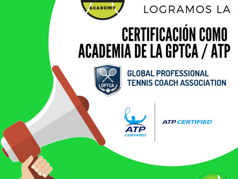Certificación como Academia certificada de la GPTCA