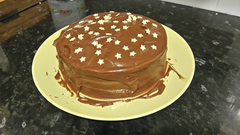 American Chocolate Fudge cake