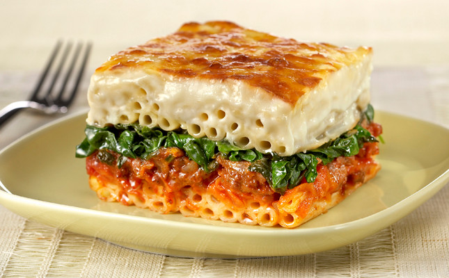 Pastitsio (similar to lasagne, but with macaroni)