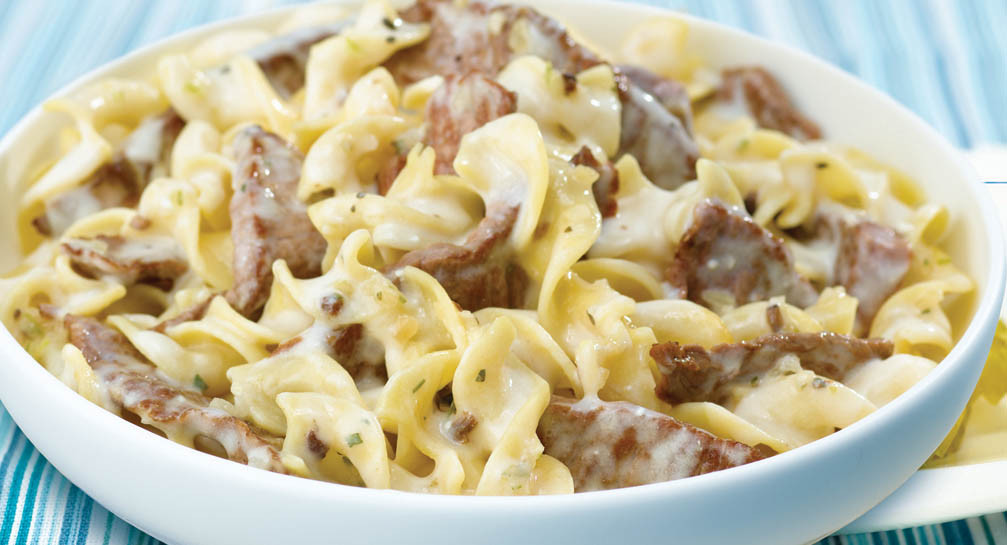 Best ever Beef Stroganof (slow cooker)