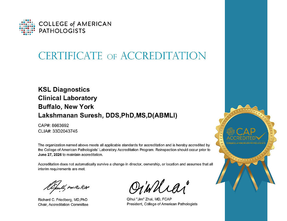 CAP Certificate