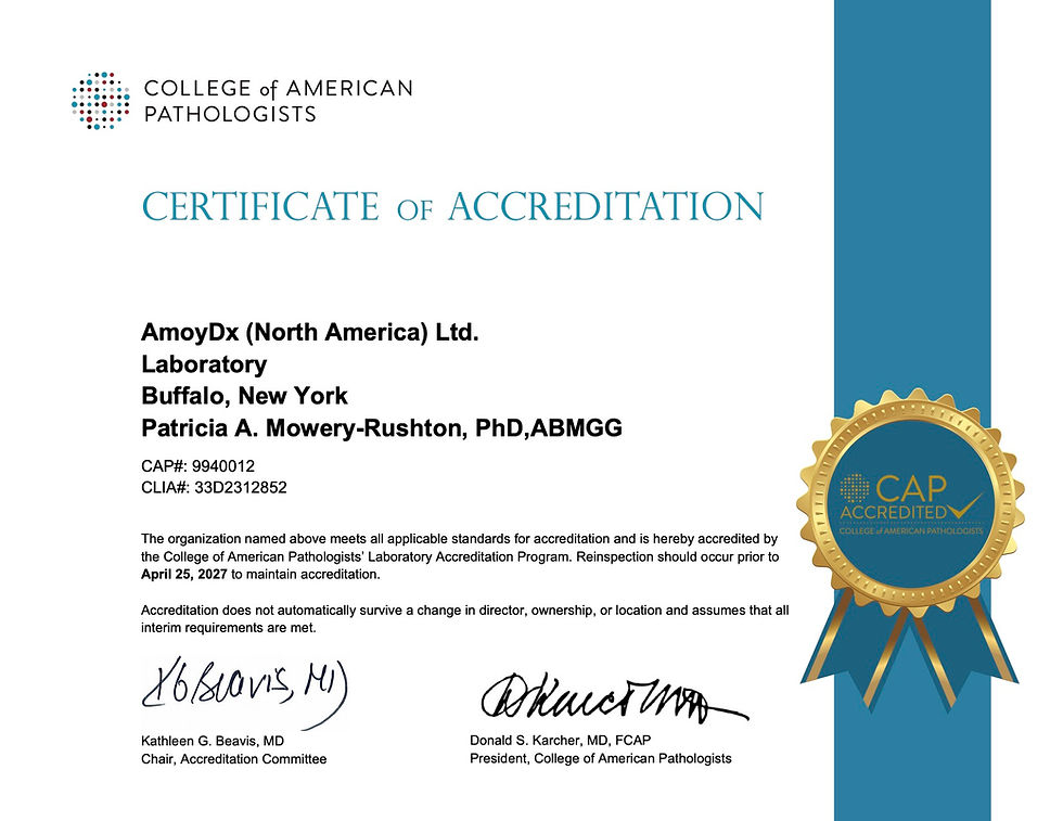CAP Certificate