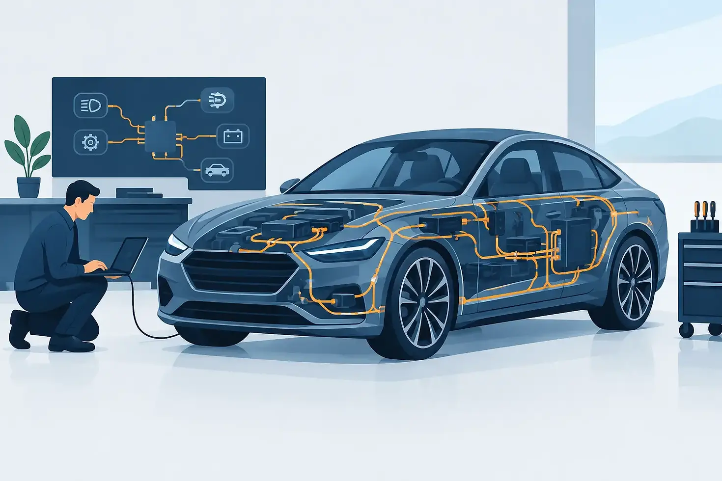Bespoke Automotive Electrical Integration