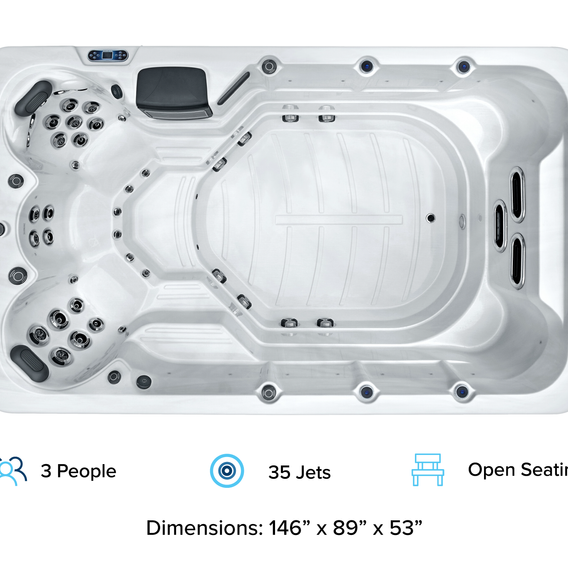 Thermassage Spas X12 Hot Tubs in Redmond Seattle Bellevue Sammamish