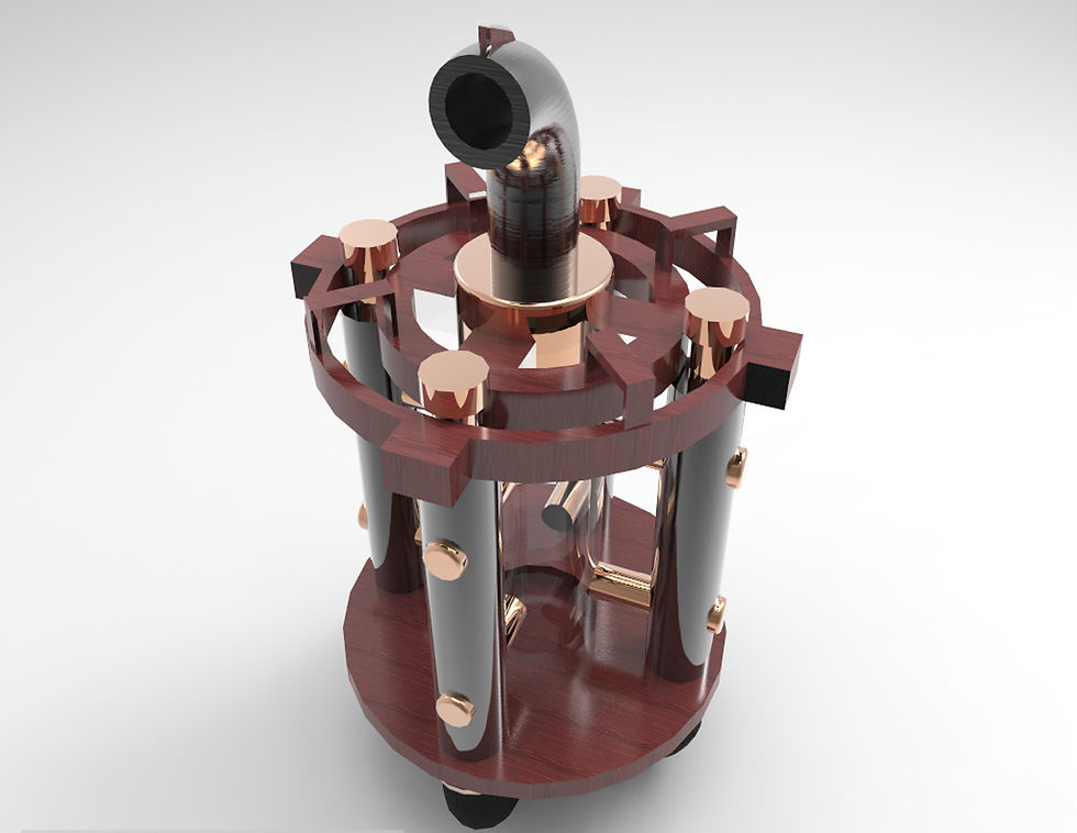 Revolver Cologne Bottle