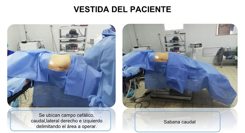 VESTIDA DEL PACIENTE