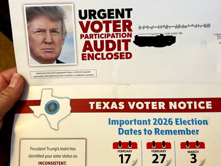 audit mailer for Trump and who else?