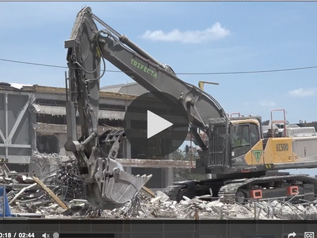 KVUE news report on the Austin Convention Center Magic Hole