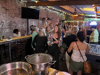 Picture of Kerry Fossler and supporters