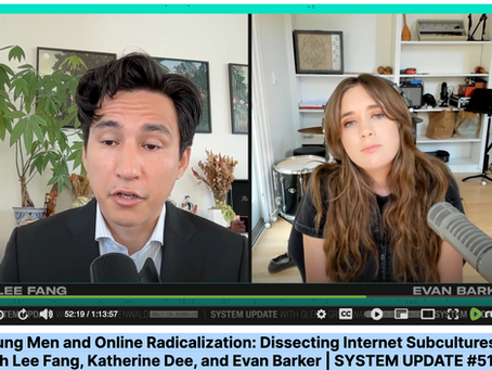 Lee Fang, independent journalist, guest host on System Update