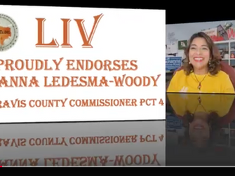 Video ad supporting Susanna Ledesma-Woody for Travis County Commissioner, Precinct 4 in the Democratic runoff