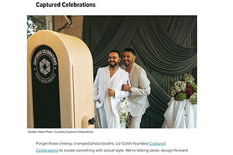 Los Angeles Times article of Captured Celebrations