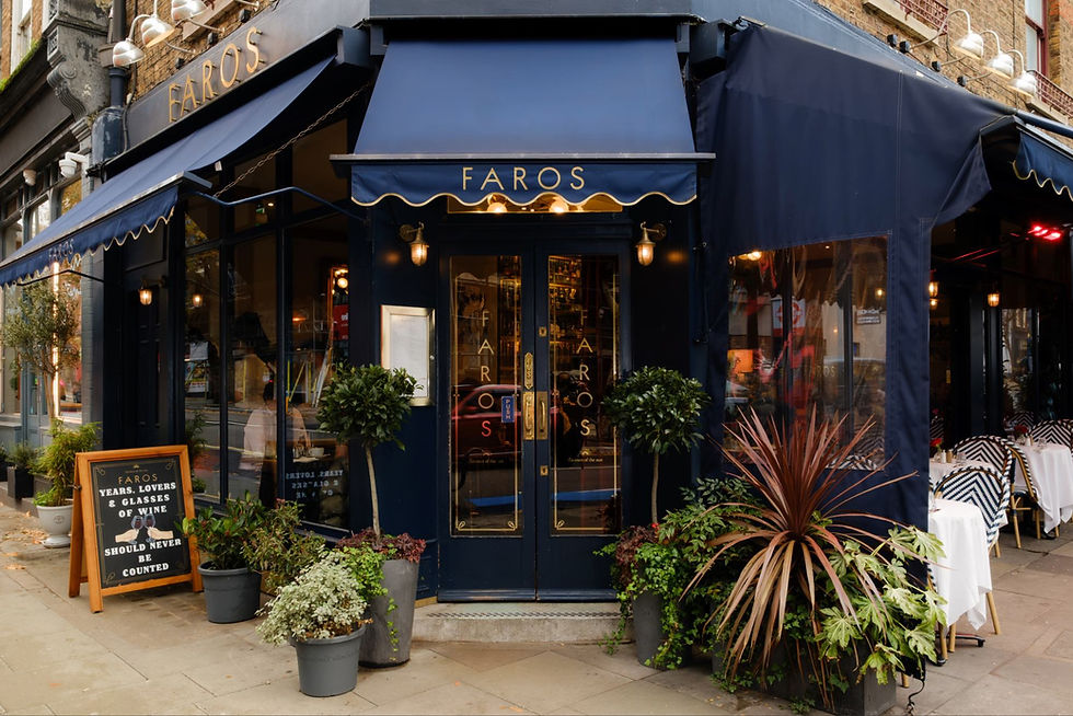 Review of Faros in Oxford Circus