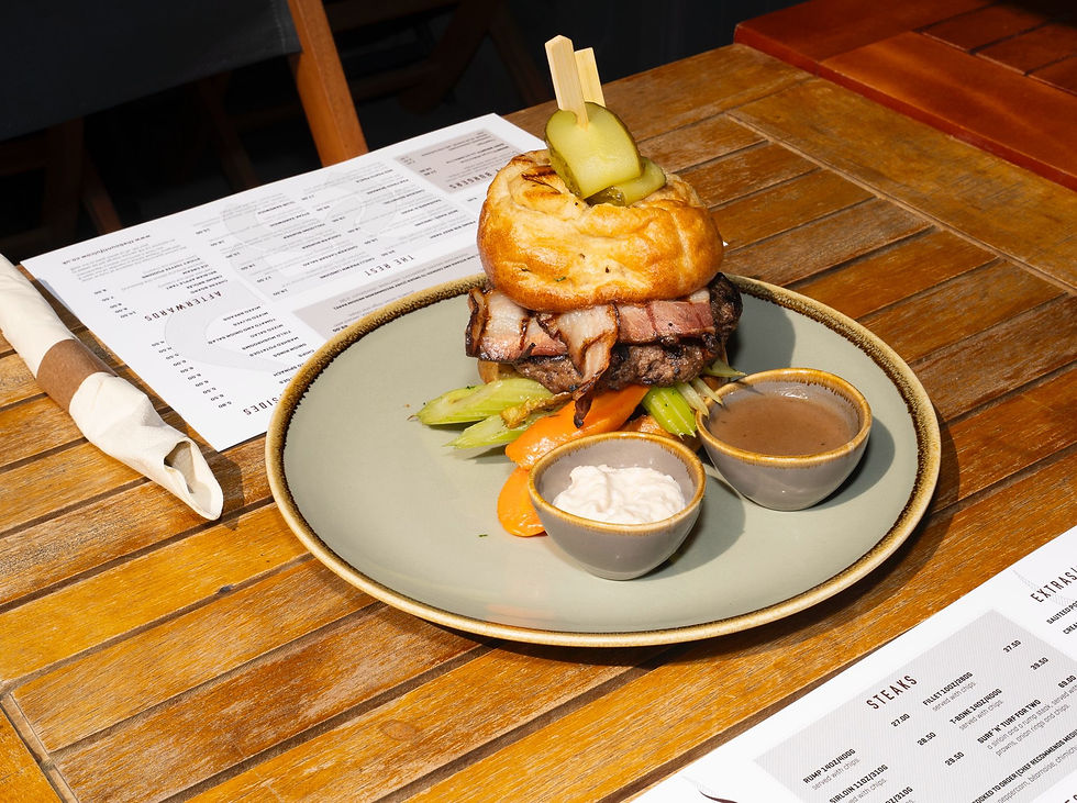 Try the Full Sunday Roast in a Bun at The Bountiful Cow