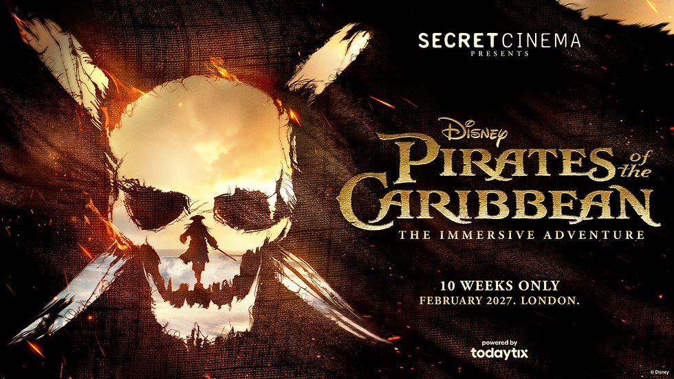 Disney’s Pirates of the Caribbean is coming to Secret Cinema