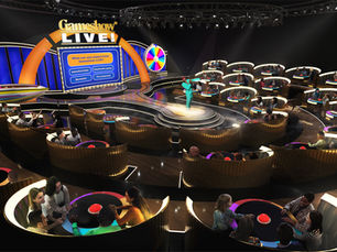 people sat at a gameshow