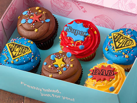Lola’s Cupcakes ‘Super Dad’ Collection - Perfect for Father’s Day
