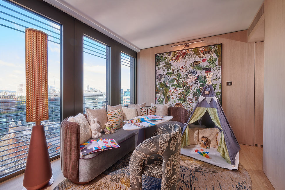 Pan Pacific London family suite