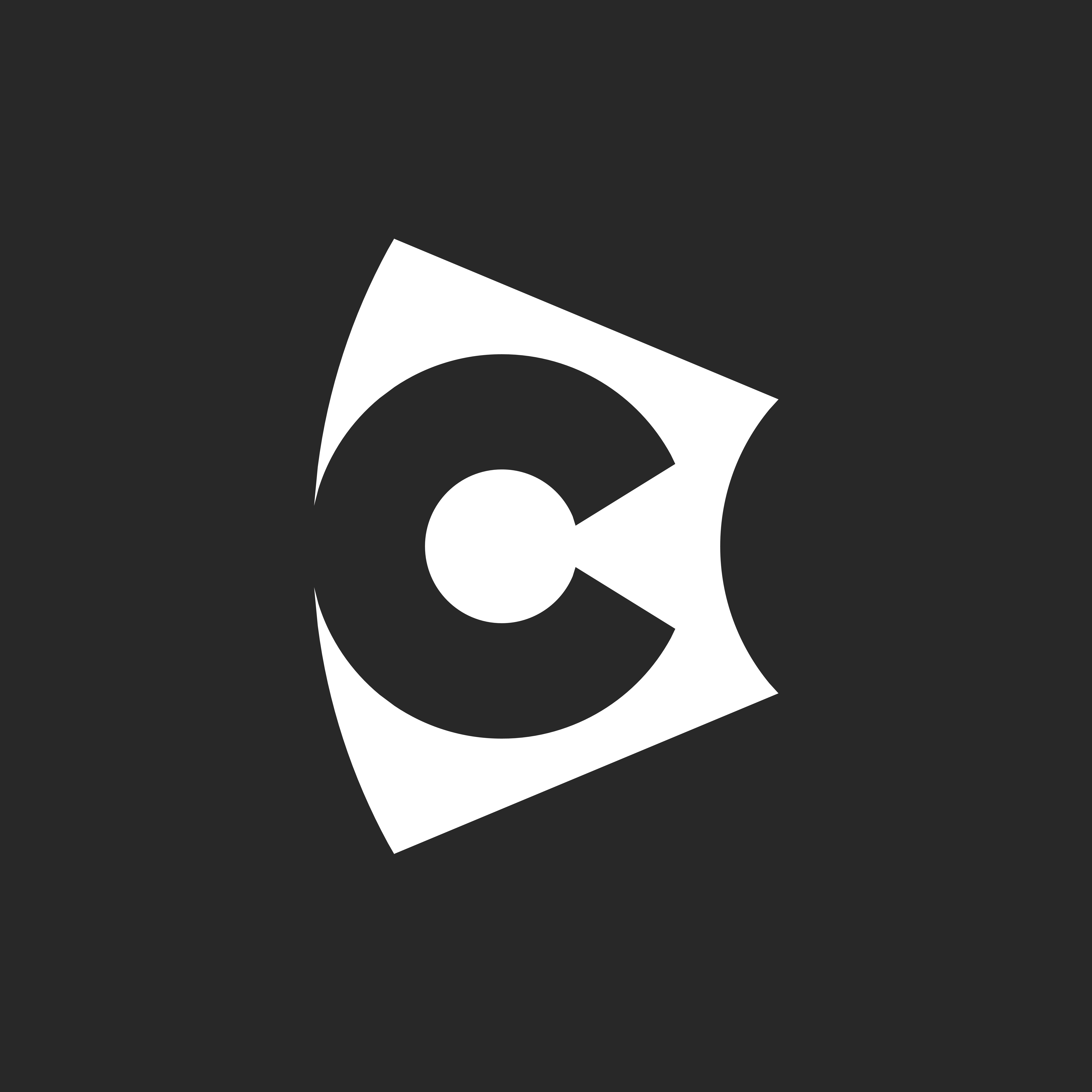The official logo of Cybentra which is being used as profile pictures and thumbnails of various section.