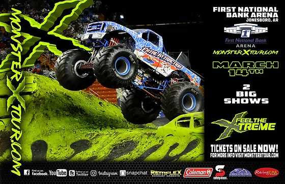 Jonesboro Ar Monsterxtour Cheaptickets.com reserves the right to. jonesboro ar monsterxtour
