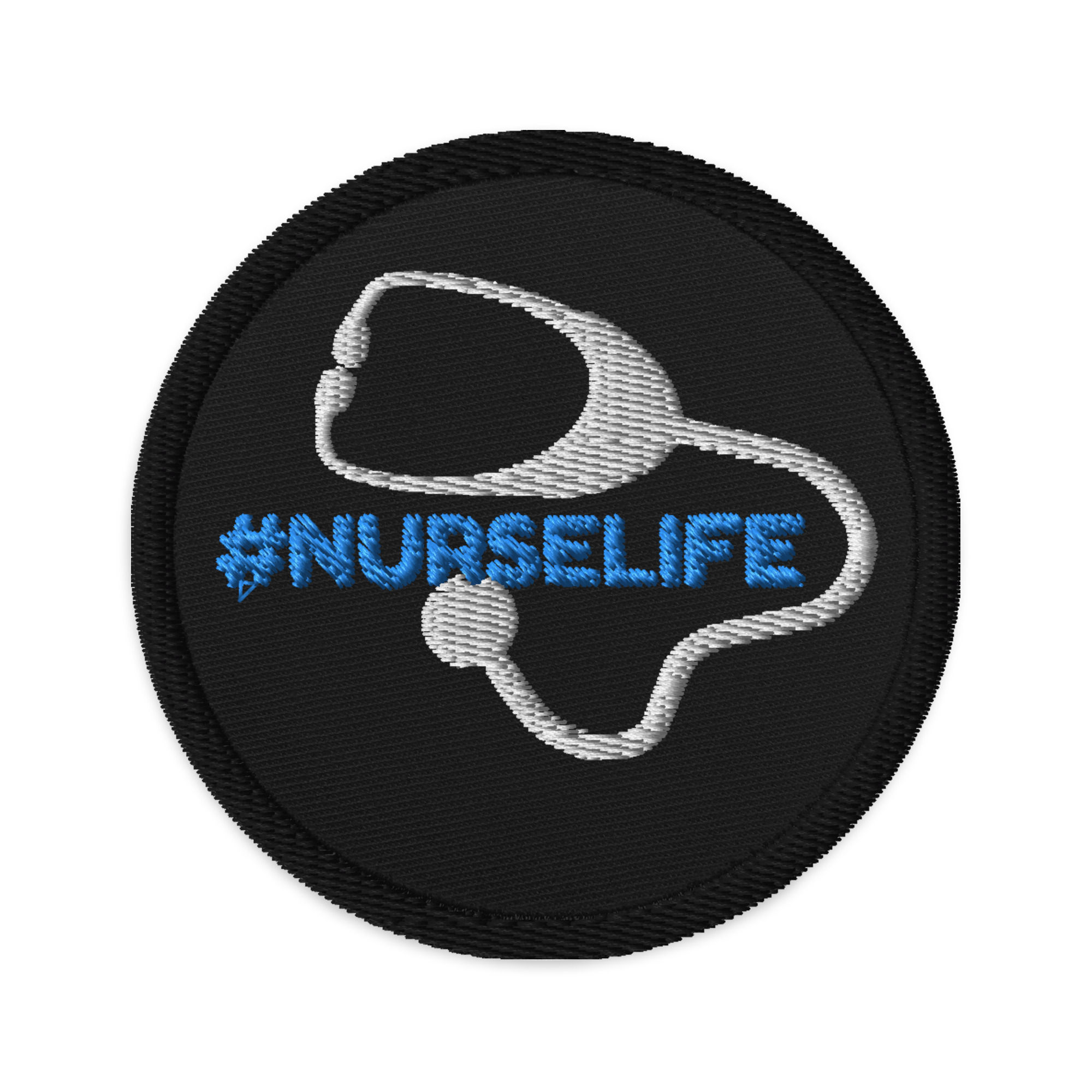 #Nurselife Embroidered patches
